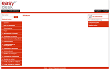 Tablet Screenshot of easydesk.be