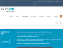 Tablet Screenshot of easydesk.fr